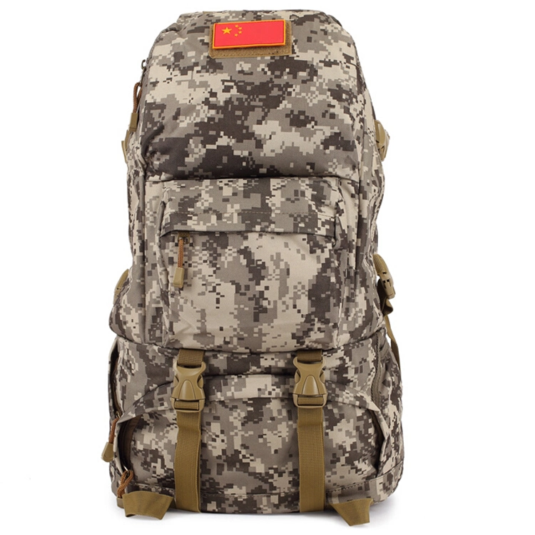 Outdoor Tactical Rucksack Trekking Military Camouflage Backpack (RS-LW885A)