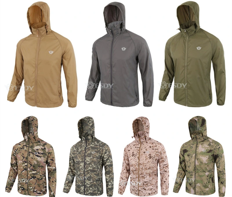 Acu Military Tactical Men′s Hiking Camping Skin Sunscreen Clothing Apparel