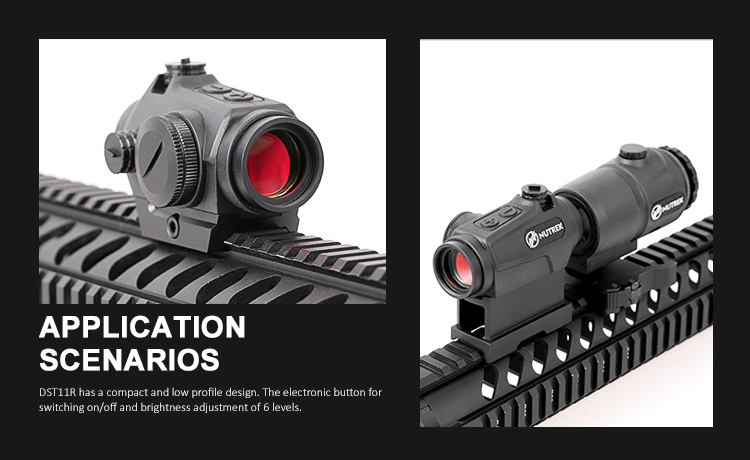Tactical Compact Low Profile Red DOT Scope Waterproof Red DOT Sight